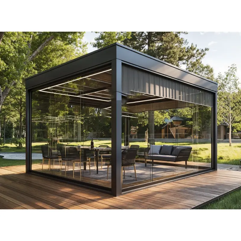 Manual Retractable Gazebo