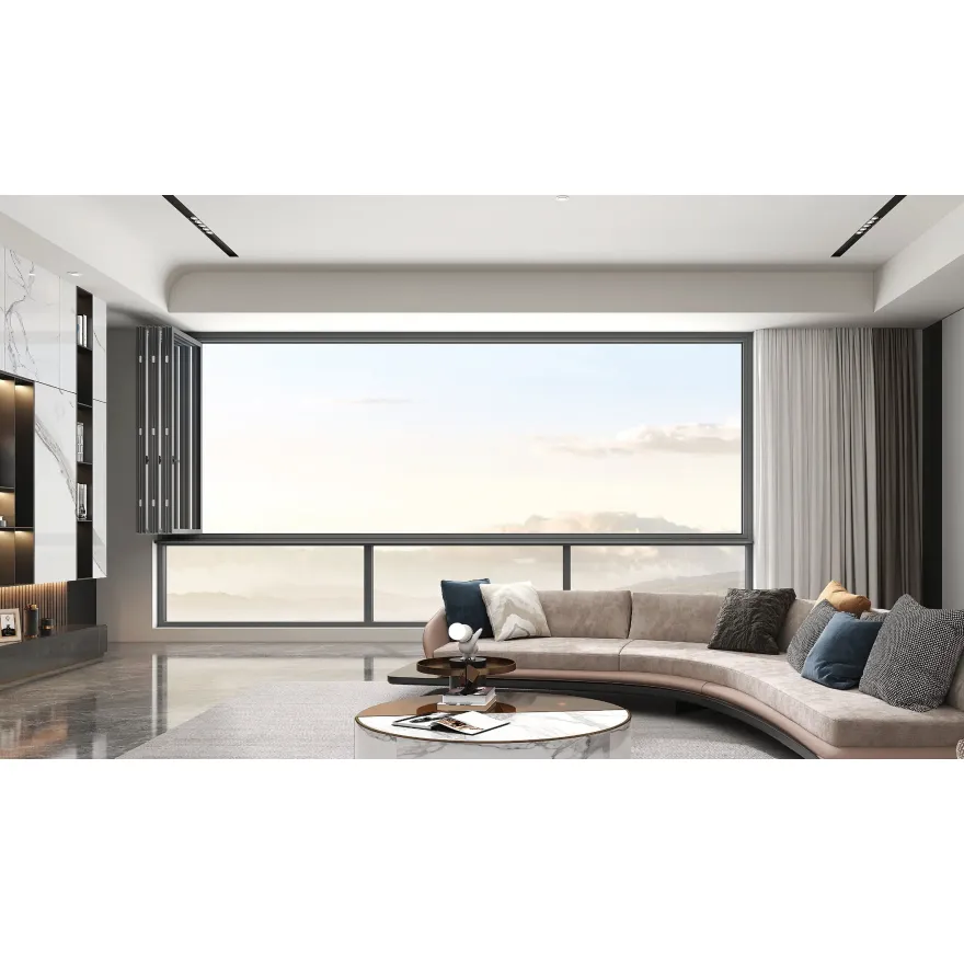 Aluminum Bi Folding Window