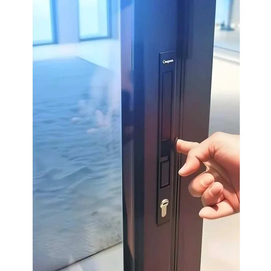 Electric Lift And Slide Aluminum Door