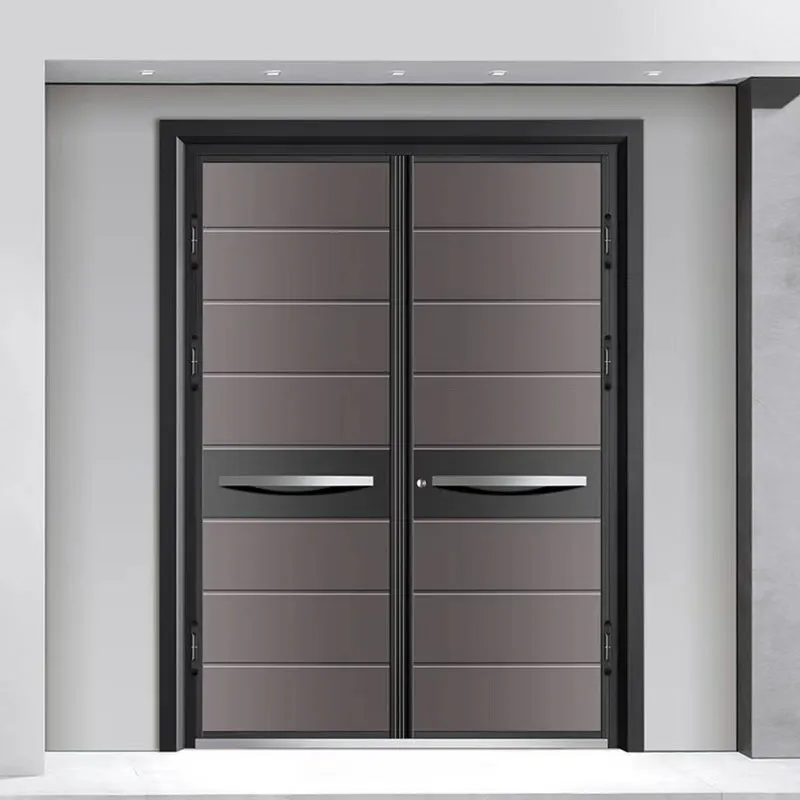 Solid Aluminum Entrance Door